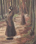 Vincent Van Gogh Tow Women in the Woods (nn04) Spain oil painting artist